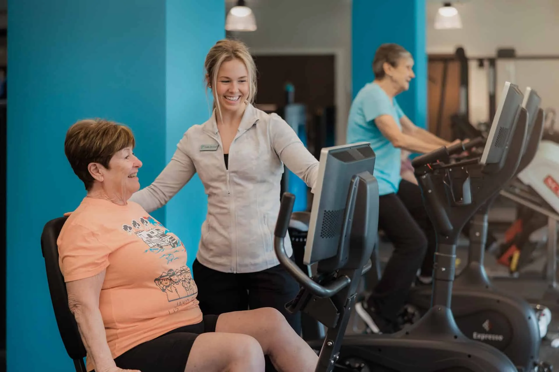 Katie and Peggy – Cambridge Fitness Brier Creek Katie and Peggy - Cambridge Fitness Brier Creek